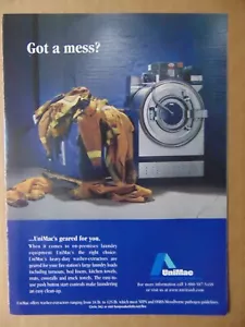 2003 UNIMAC Alliance Laundry Systems When You Got A Mess vintage art print ad - Picture 1 of 1