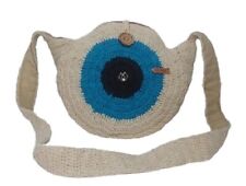 Handmade Crochet bag With Evil Eye