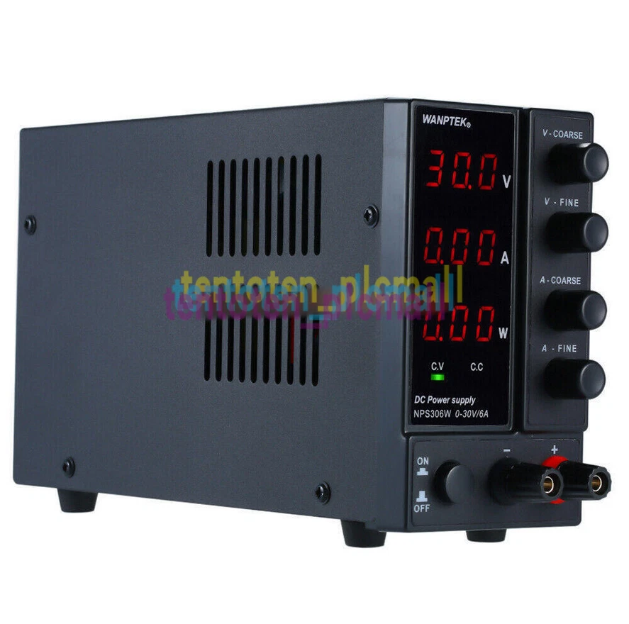 1PCS WANPTEK new NPS306W 0-30V 0-6A Switching 3 Digits Display - Image 1 of 1