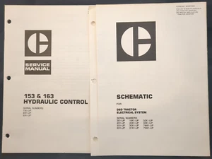 Caterpillar D6D Tractor Hydraulic Manual & Electrical Schematic - Picture 1 of 12