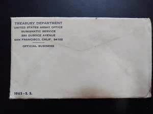 1965 SPECIAL MINT SET - ORIGINAL ENVELOPE! - Picture 1 of 1