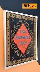 DAS KLINGENDE BUCH klavier - Edition Schott 2400 - Spartiti e musiche PIANOFORTE - Foto 1 di 7