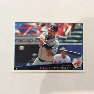 Casey Kotchman Atlanta Braves 2009 Topps #258 - Imagen 1 de 2