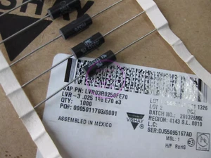1x LVR03R0250FE70 0.025R 1% 3W Resistencias Wirewound Agujero Pasante 0.025 ohmios 1% - Imagen 1 de 3