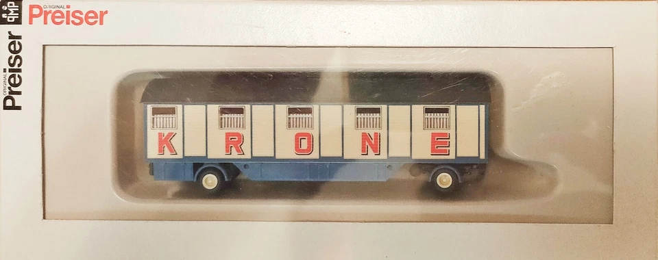 PREISER  21032 scala HO  carrozzone spogliatoio del personale del  circo Krone - Immagine 1 di 1