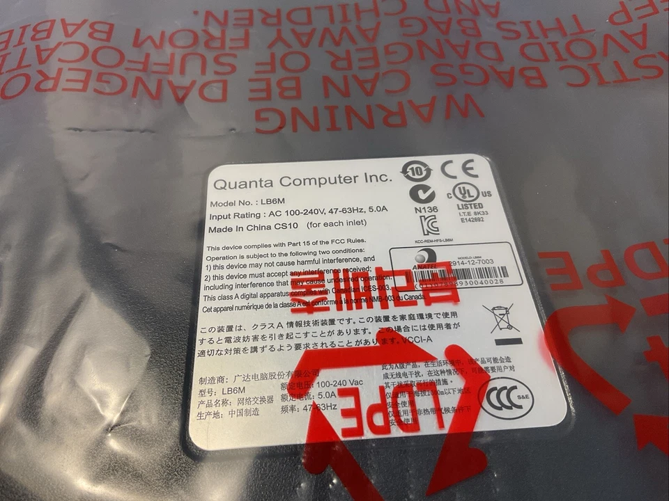 Quanta LB6M 24 Port Switch Brand New In Box Free Ship! - Image 1 of 4