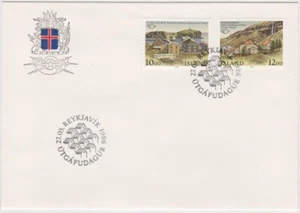 Iceland FDC 1986, Norden, Partner Cities - Picture 1 of 1