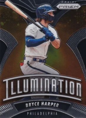 2020 PRIZM ILLUMINATION INSERTS BRYCE HARPER PHILADELPHIA PHILLIES - P6192 - Image 1 of 2