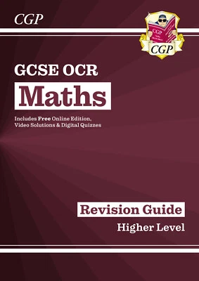 New CGP GCSE Maths OCR Revision Guide: Higher inc Online Edition, Videos & Quiz - Image 1 of 4