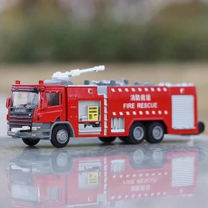 1/50 For KDW Water Tank Truck Rescue Fire Police Vehicle Model Prototype Vehicle - Picture 1 of 10