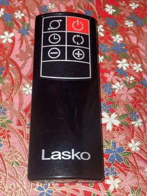 Lasko Fan Replacement 6 Button Black Remote Control - Image 1 of 2