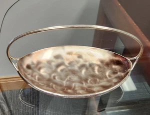 WMF Silverplate Bowl Modernist Silver  Metal Dish Bar MCM GERMANY - Picture 1 of 7
