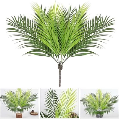 Add a Touch of Nature to Your Home Decor with 9 Headed Artificial Palm Tree - Image 1 of 4