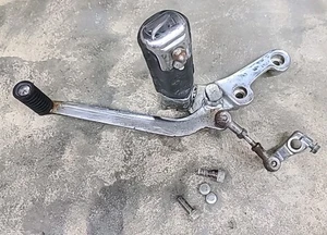 1986-1987 Honda Shadow VT700C 700 Gear Shift Lever, Linkage, Left Pedal Peg - Picture 1 of 7