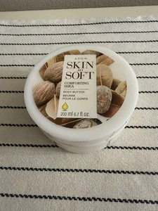 Avon Skin Burro Corpo di Karitè So Soft Comforting 6,7 fl. oz. Fuori Produzione - Foto 1 di 2