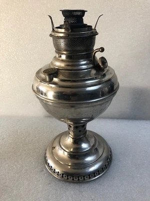 Antique MILLER “THE NEW JUNO No. 2" Kerosene/Oil Lamp - Image 1 of 4