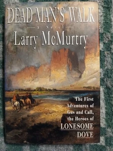1995 Dead Man's Walk by Larry McMurtry 1st Edition Hardcover Book - Foto 1 di 3