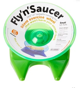 Sharples fliegende Untertasse Trainingsrad Tier Spielzeug klein 5 Zoll/12,7 cm grün - Bild 1 von 4