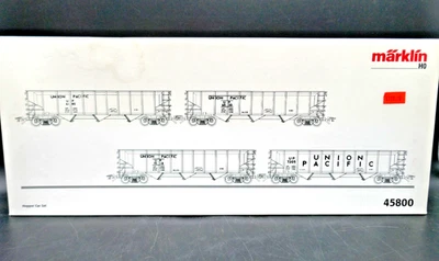 HO Marklin 45800 Union Pacific Hopper Set (1 Car is Missing) *Read Desc - Image 1 of 4