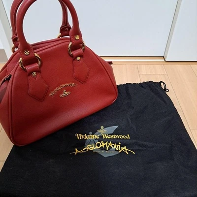 Vivienne Westwood Hand Bag Pink Leather Women 45434 shipped from Japan!! JP!!!!! - Image 1 of 4