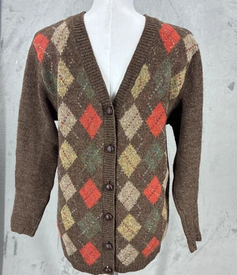 Vintage Gap Cardigan Sweater Mens Small Wool Dad Grandpa core Y2K 90s  Knit - Image 1 of 4
