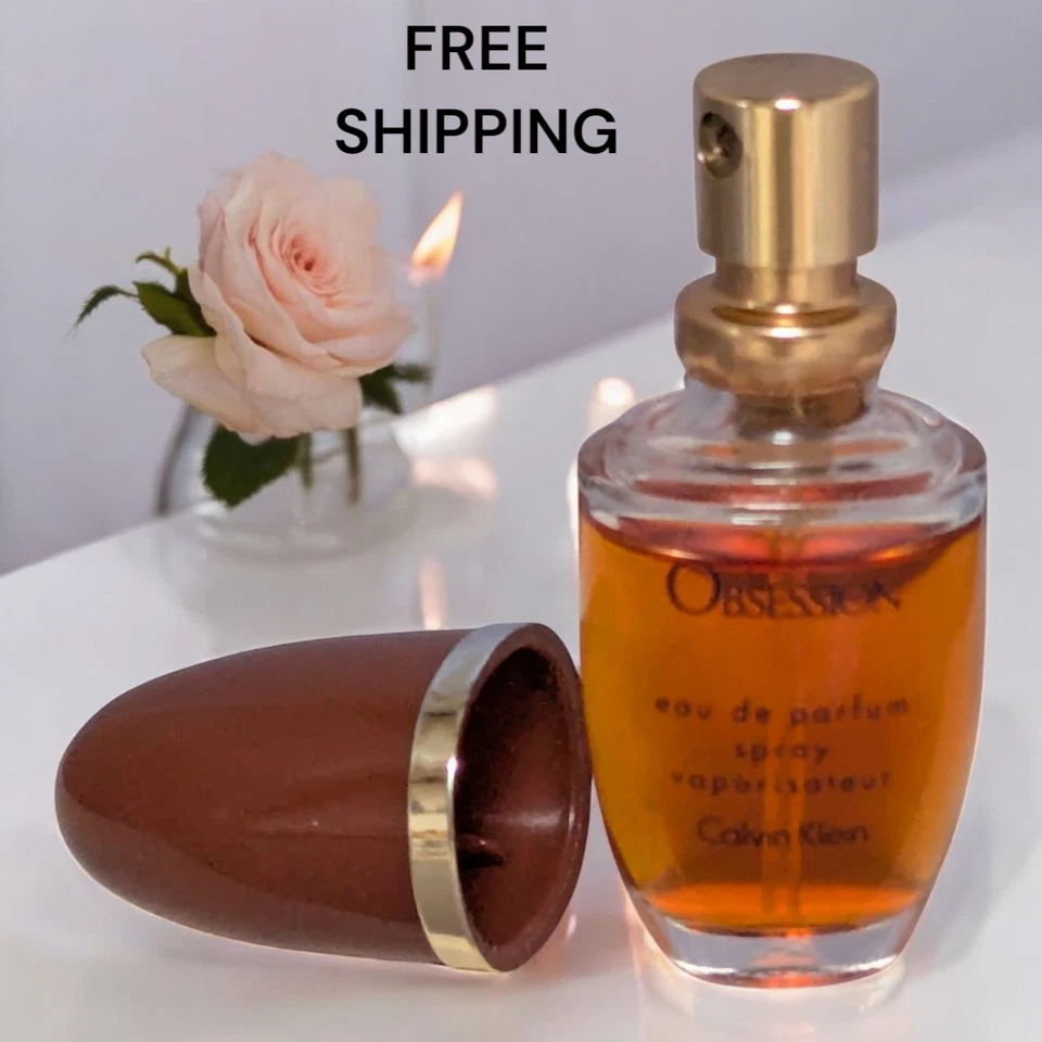 Calvin Klein Obsession Mujer Perfume Colonia Spray .25 OZ 7 ml EDP NUEVO NUEVO SIN CAJA De Colección Foto 1 de 4