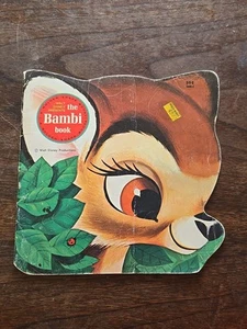 Vintage THE BAMBI BOOK- 1976-Golden Shape Book #5930 Paperback - Picture 1 of 5