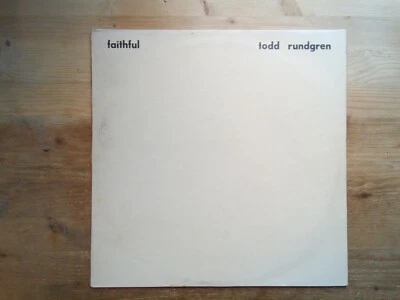 Todd Rundgren Faithful Very Good Vinyl LP Record Album K55510 - Image 1 of 4