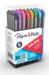 Papermate Inkjoy 300 RT Assorted Colors  32 Pens  New In Box 2146728 - Picture 1 of 1