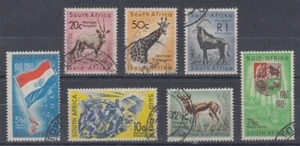 SOUTH AFRICA 1961 NEW CURRENCY DEFIN TOP VALUES (x7) USED (ID:877/D65215) - Picture 1 of 1