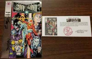 Deathmate (1993) Prologue SIGNED by Bob Layton & Dan Panosian with Notarized WOS - Picture 1 of 9