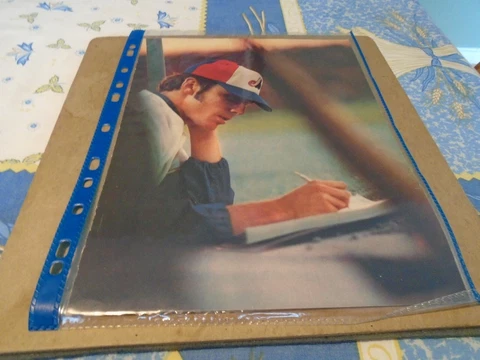 STEVE ROGERS  MONTREAL EXPOS   POSTER COLOR  8 x 11   inches Cover