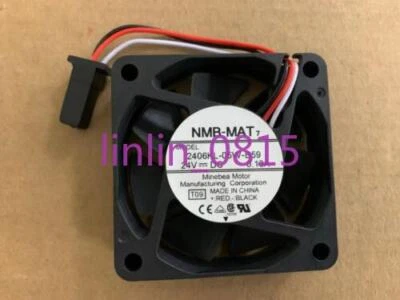 1PCS New 2406KL-05W-B59 DC24V 0.13A NMB fan A90L-0001-0511 - Image 1 of 3