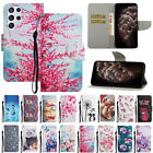 For Samsung Galaxy S23 Ultra/S22+/S22 Magnetic Leather Pattern Wallet Case Cover