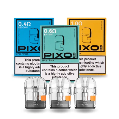 ASPIRE PIXO Replacement Pod Cartridges Pack of 2 - FREE POSTAGE ABOVE £10 MIX&MATCH