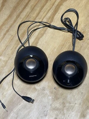 Creative Labs PEBBLE 2.0 USB Powered Desktop Laptop Speakers - Image 1 of 4