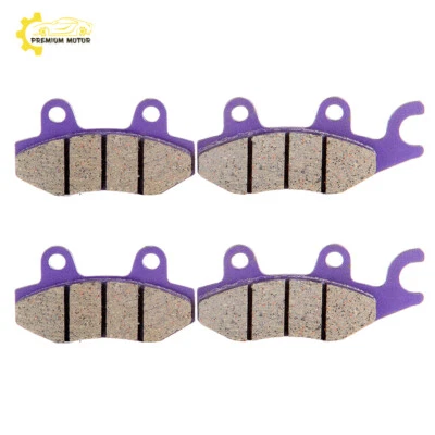 Front/Rear Brake Pads For Kawasaki BN125A Eliminator 125 2001-2009 Carbon Fiber - Изображение 1 из 4