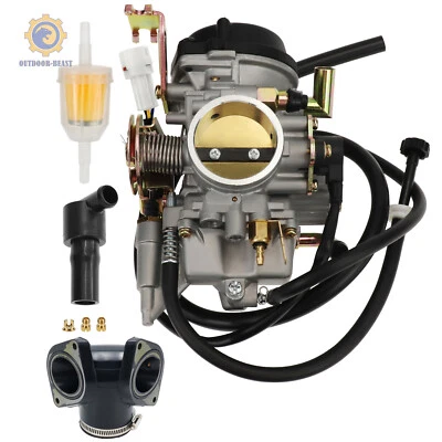 Carburador y bota colector de admisión para Yamaha Road Star 1600 1700 XV1600 XV1700 Foto 1 de 4