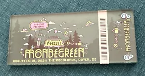 Phish 2024 MONDEGREEN PTBM Ticket Stub Magnet No Poster Frame Needed not pollock - Picture 1 of 1