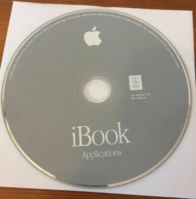 2002 iBook Applications Install v1.3 Mac Macintosh Software Disc CD - Image 1 of 3