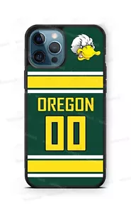 Personalized Ducks Sports Jersey Custom Phone Case fits iPhone Game Day gift - Picture 1 of 20