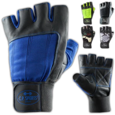 Fitness Handschuhe Leder mit Bandage - C.P. Sports F-5