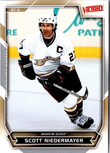 2007 Upper Deck Victory Scott Niedermayer #169 Anaheim Ducks