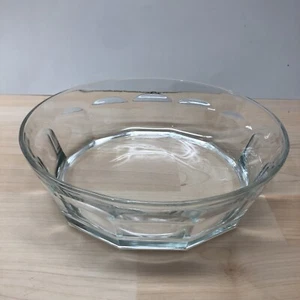 LIBBEY DURATUFF CLEAR 9" Shallow BOWL Made in the USA! - Picture 1 of 6