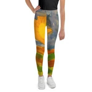 Ren Ren | SunFlower| Youth Leggings - Picture 1 of 29