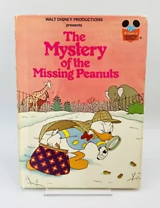 Walt Disney Presents The Mystery of the Missing Peanuts HB 1975 Donald Duck - Foto 1 di 6
