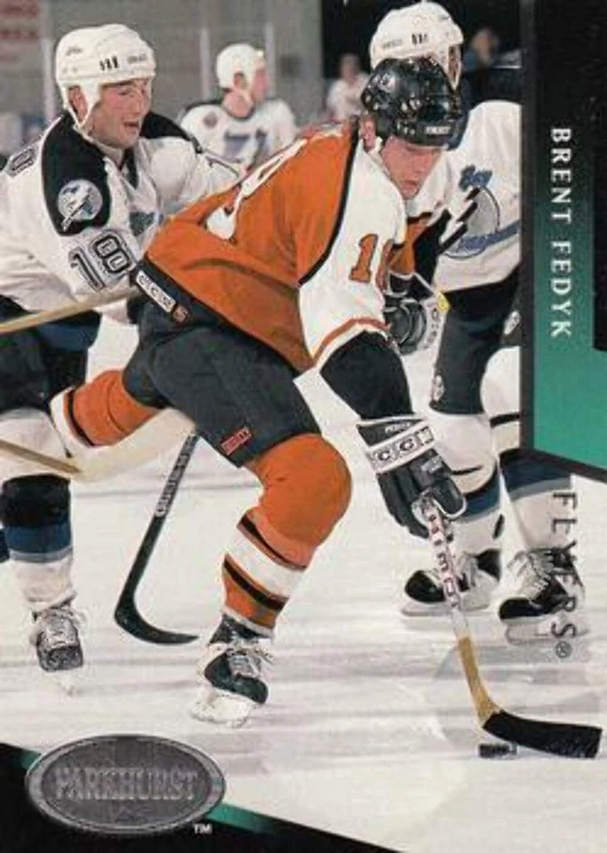 #148 Brent Fedyk - Philadelphia Flyers - 1993-94 Parkhurst Hockey - Image 1 of 1