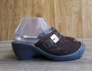 Dr. Scholl's Devotion Quilted Clogs Womens Size 6.5 Brown - Picture 1 of 11