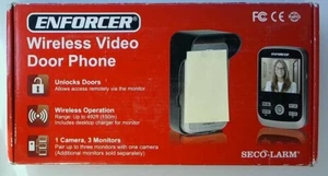Seco-Larm Enforcer DP-236-MQ Wireless Video Door Phone Extra Monitor - Picture 1 of 4