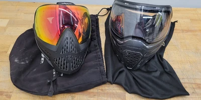 Lote de 2 Máscaras Paintball, Tinte e Imperio - USADAS Foto 1 de 4